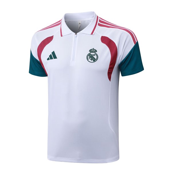 Polo Real Madrid 2026/27 Blanco 4